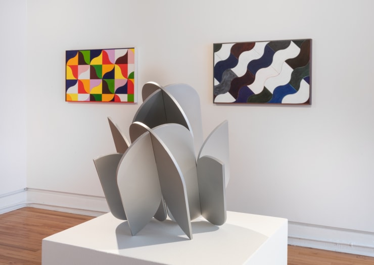 Installation View 8 Debbi Kenote And Mark Sengbusch Cross Cut Cristin Tierney 2024 Adam Reich