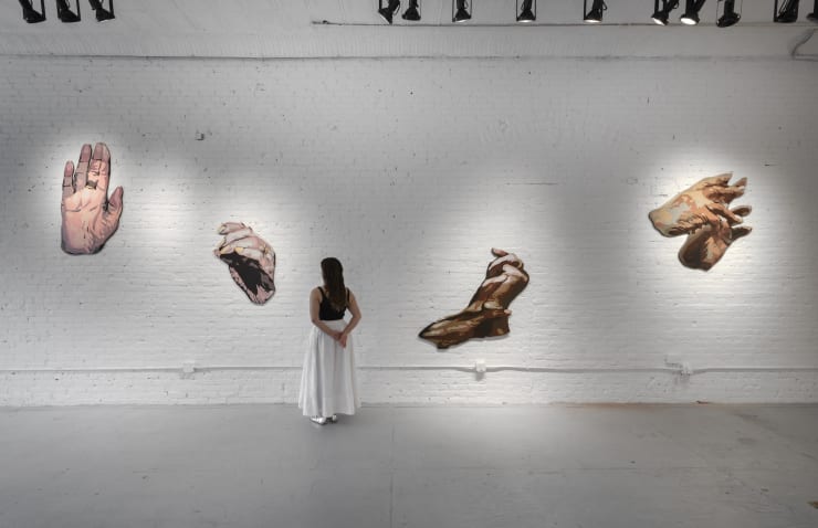 Installation View 1 The Messengers Scale