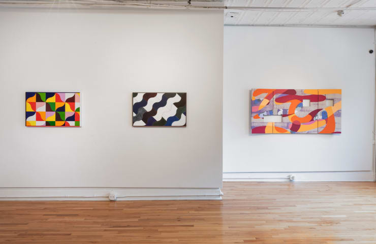 Installation View 6 Debbi Kenote And Mark Sengbusch Cross Cut Cristin Tierney 2024 Adam Reich