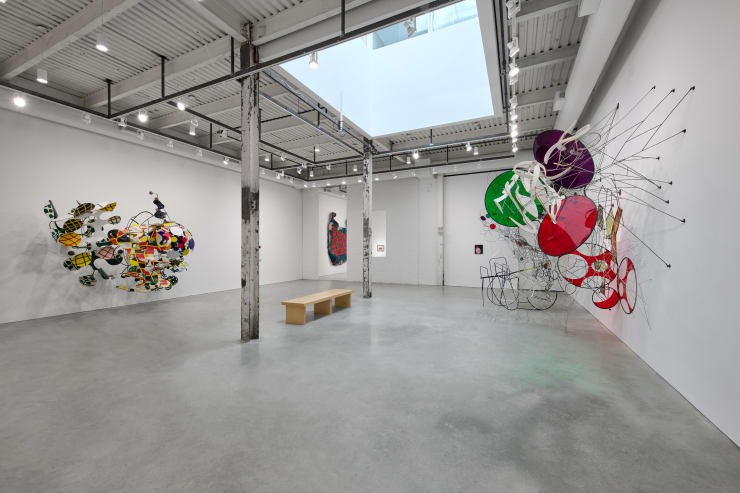 Installation View 10 Judy Pfaff Singing In Unison Part 12 Painting In Space Art Cake 2025 Mikhail Mishin