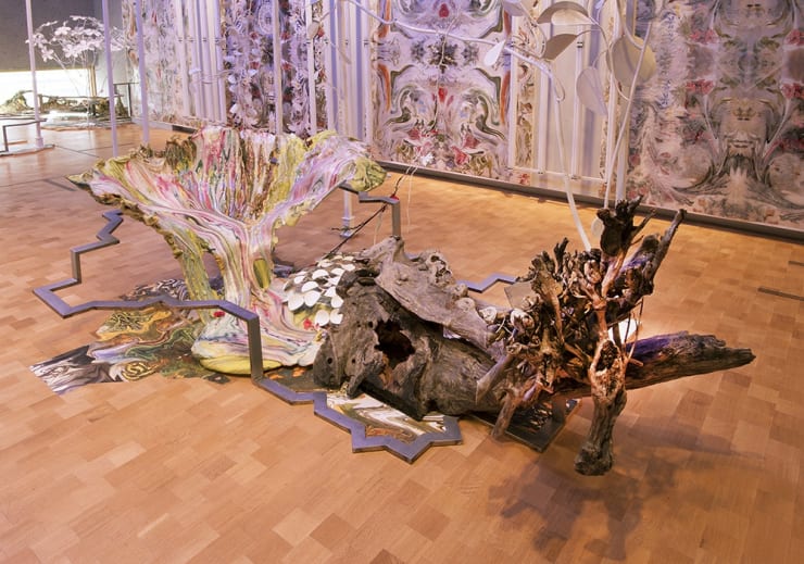 Judy Pfaff Scene I The Garden Enter Mrs Barnes With Exhibition Lighting 11 Copy