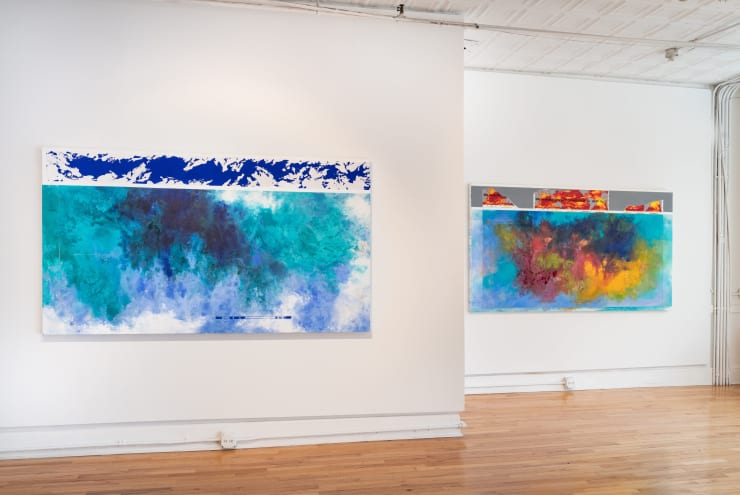 Installation View 13 Diane Burko Bearing Witness Cristin Tierney Gallery 2025 Adam Reich