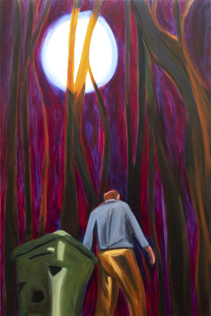 Maureen O'Leary painting featured in Issue No. 4 of An Cappall Dorcha