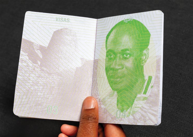 Dread Scott in Project a Black Planet: The Art and Culture of Panafrica