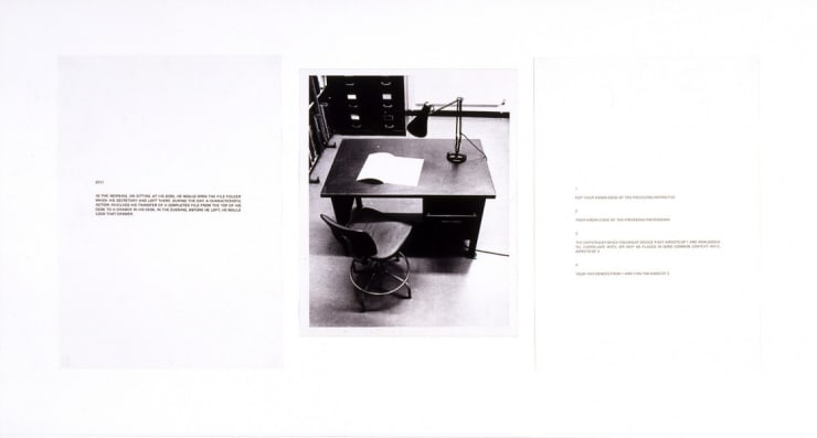 Victor Burgin in Le monde selon l'IA