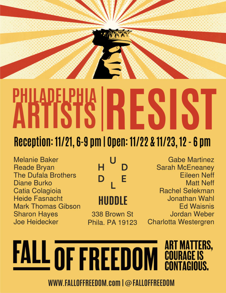 Fall of Freedom: Philadelphia Artists Resist