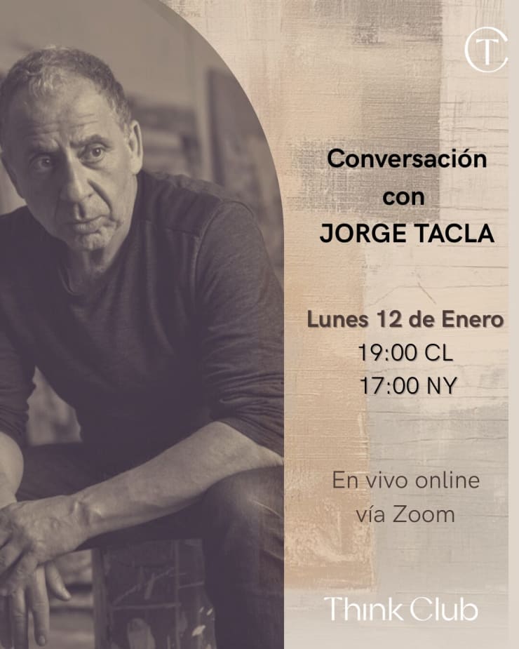 Conversación con el artista Jorge Tacla