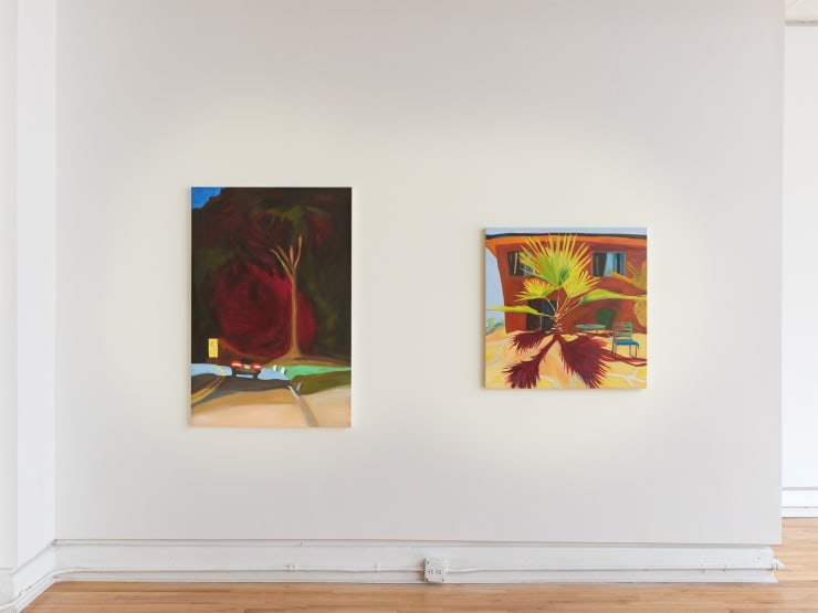 Installation view of Maureen O'Leary: Both/And (Cristin Tierney Gallery, New York, April 22 - May 27, 2022). Photograph by Elisabeth Bernstein.