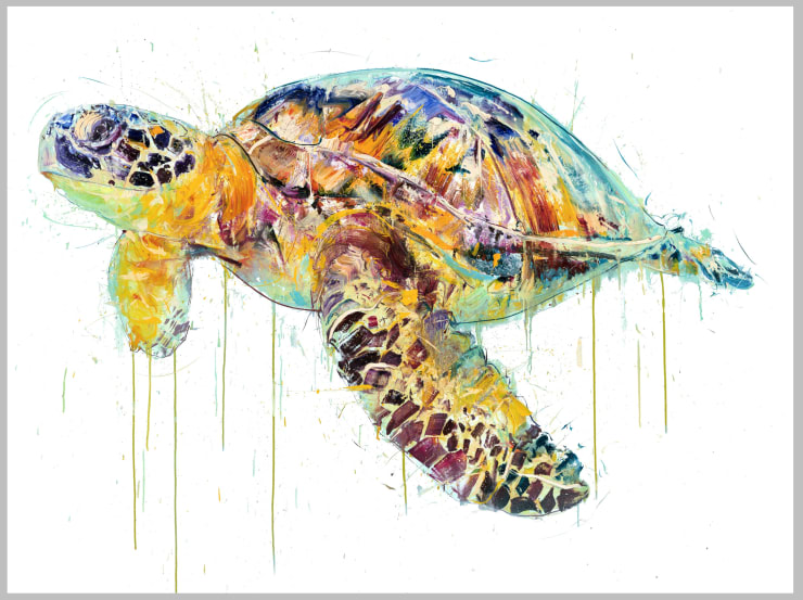 Sea Turtle Diamond Dust