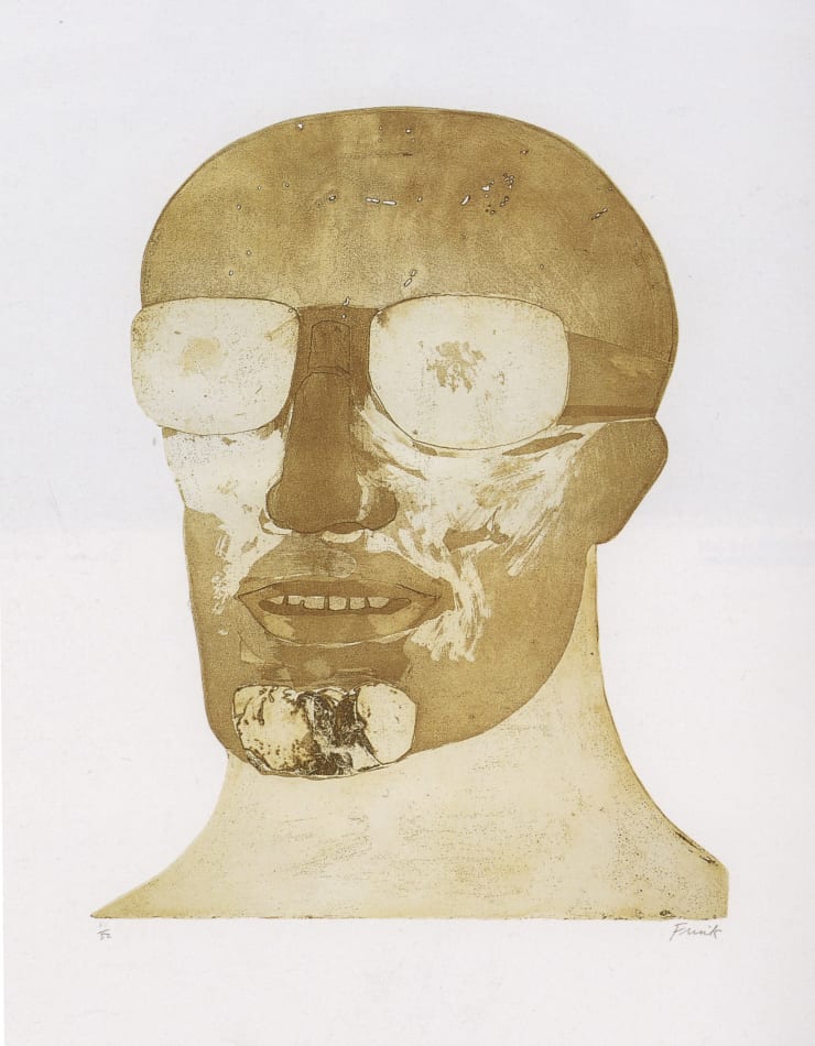 Elisabeth Frink - Running Man (Turquoise), 1998