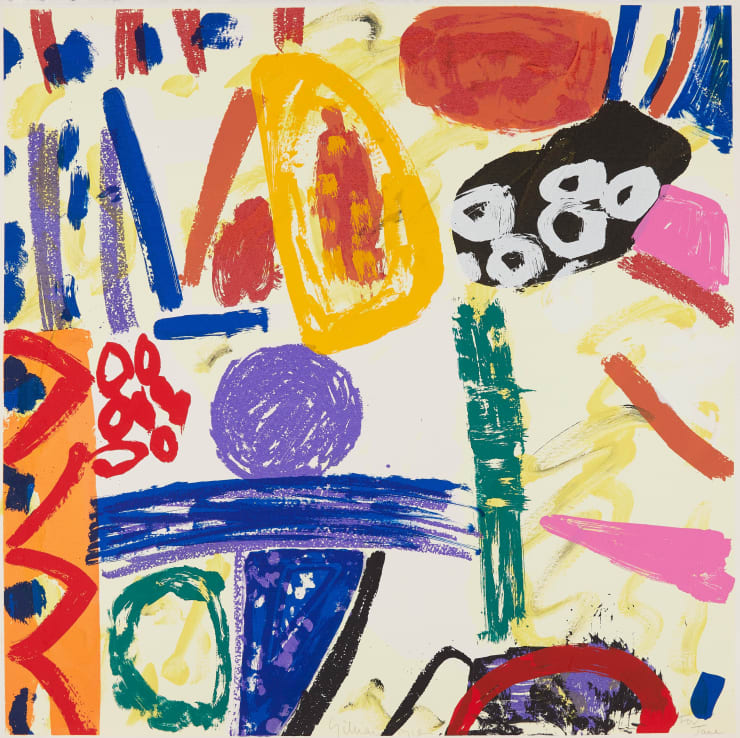Gillian Ayres - Phoebus' Blaze, 1992