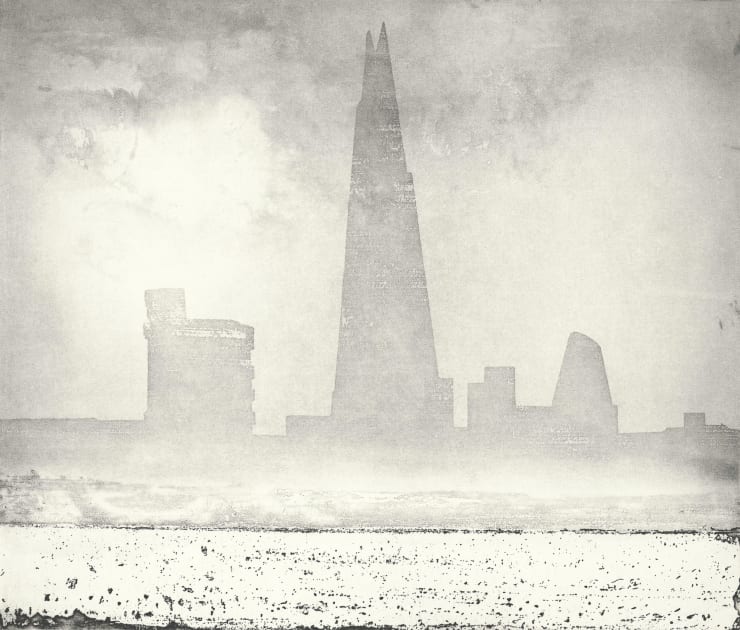 Jason Hicklin, The Thames, The Shard II, 2024