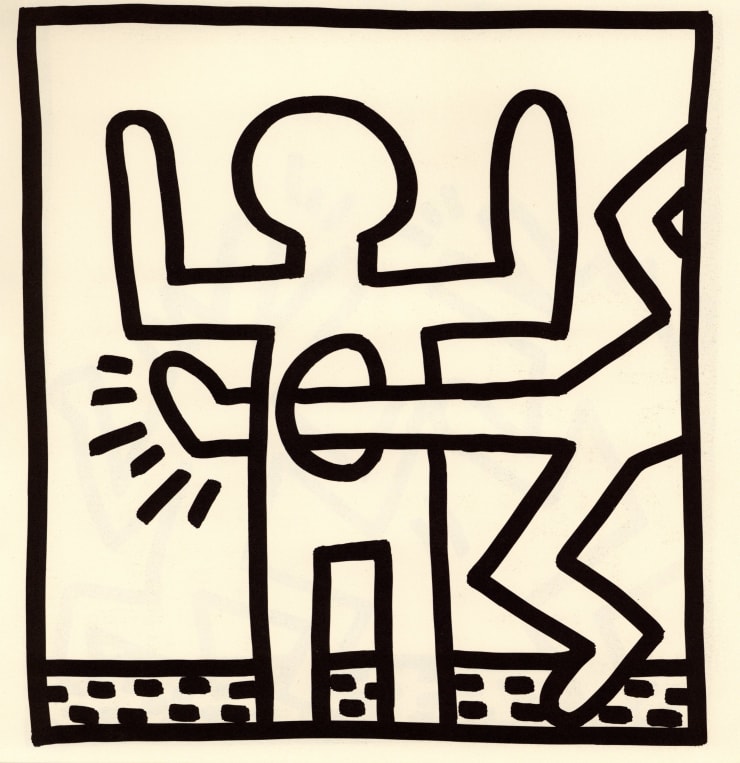 Keith Haring, Coloring Book XIII, 1982