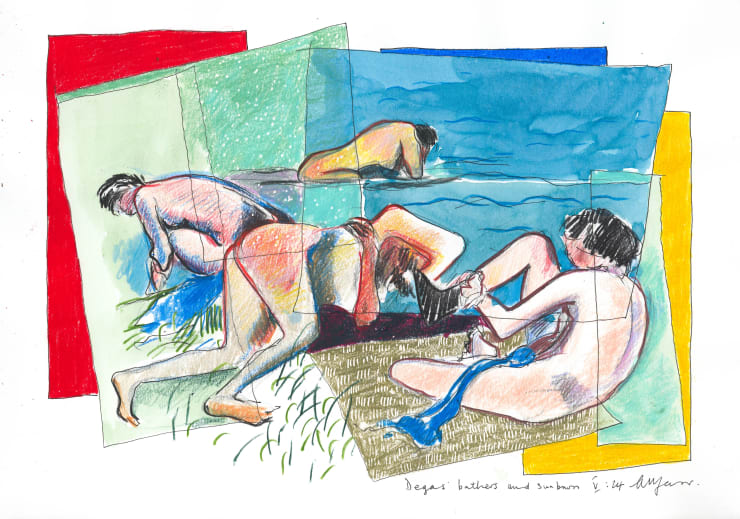 Andrew Marr Degas’ Bathers and Sunburn, V:24, 2024
