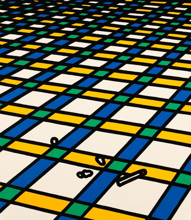 Patrick Caulfield, 18. And I am alone in my house, 1973