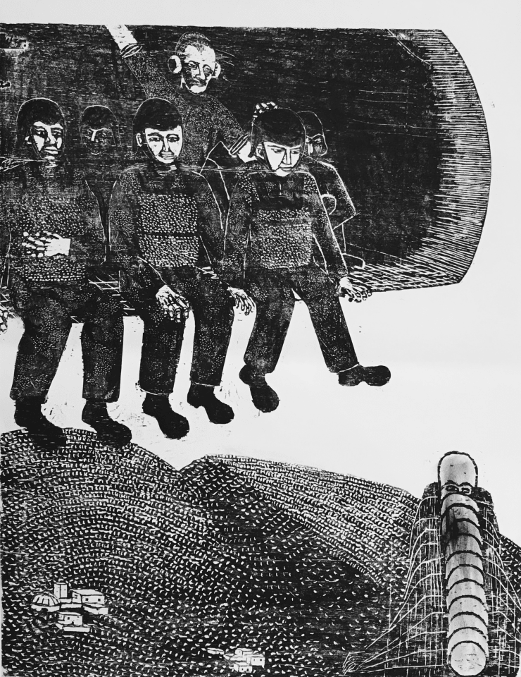 Elisabeth Bond, Jumping Out, 2017