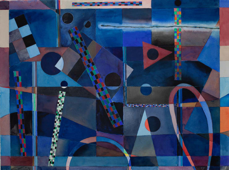 Harvey Daniels, Abstract Composition (I), 1997