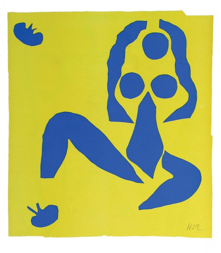 Henri Matisse, Nu Bleu IV, 1954