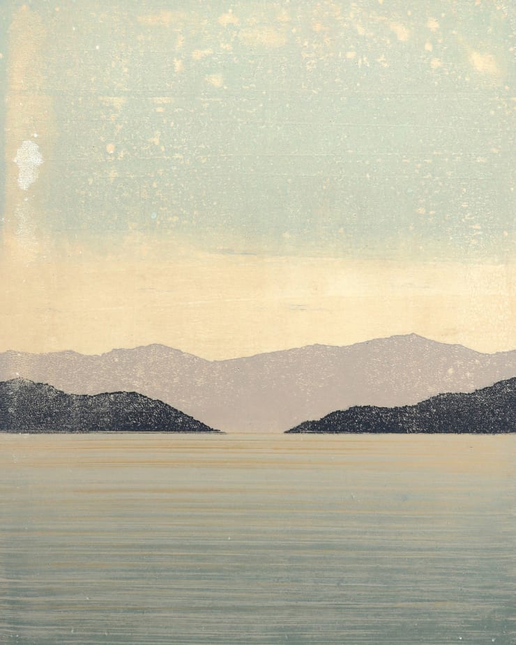 Hamish Macaulay Heading for the gap, 2024 Framed