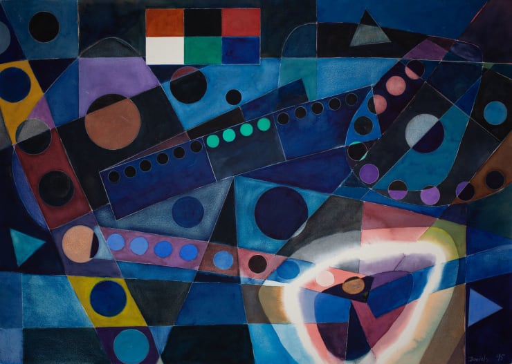 Harvey Daniels, Abstract Composition (III), 1995