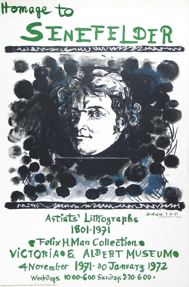 Graham Sutherland Homage to Senefelder, 1971