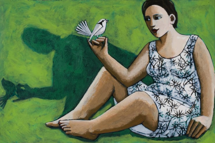 Anita Klein Studio Sale, Bird in the Sun, 2014