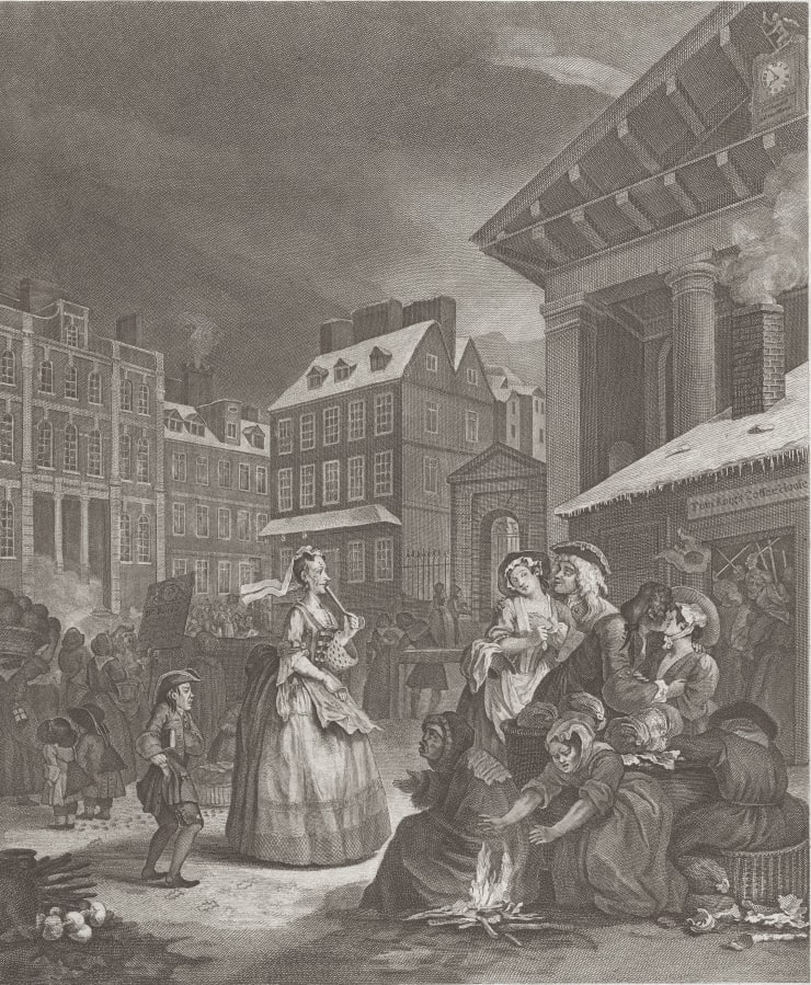 William Hogarth Morning (The Four Times of Day), 1738