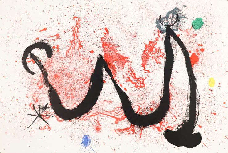 Dulwich College Secret Bid Auction 2025, LOT 111: Joan Miró - ‘Derrière le Miroir - Miro, Artigas’, 1963