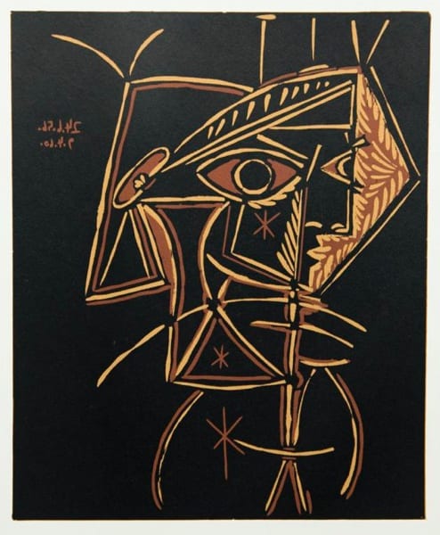Pablo Picasso Female Bust, 1962