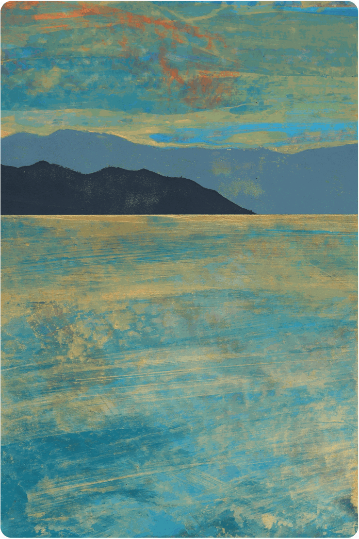 Hamish Macaulay Golden Hour Shimmer, 2025