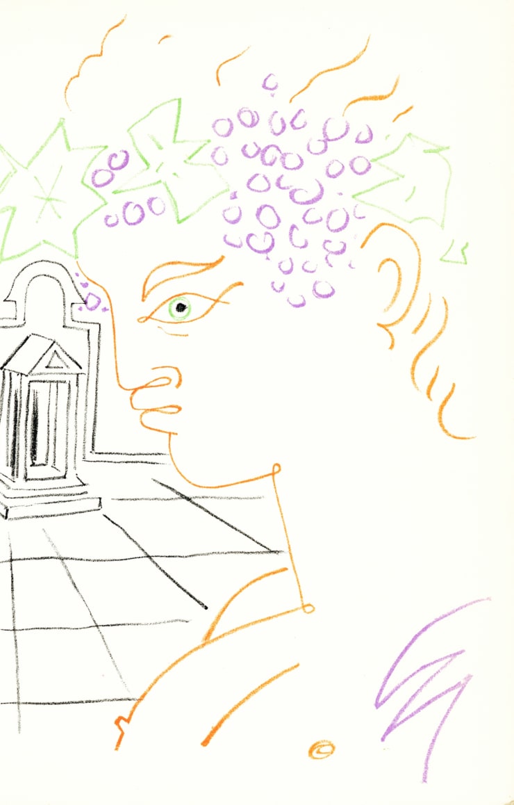 Jean Cocteau From 'Bacchus' (XXXVI) , 1957