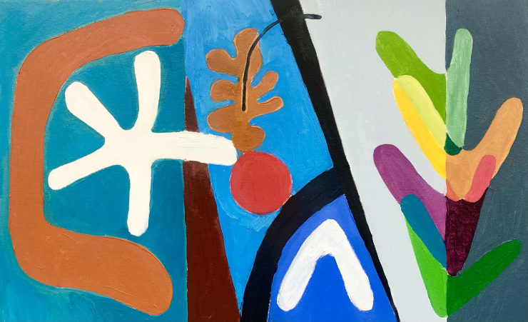 Andrew Marr, Chalcot Square in Winter, 2021