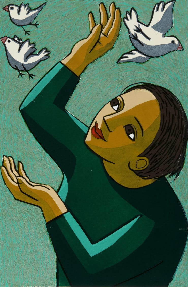 Anita Klein, Three Little Birds, 2018
