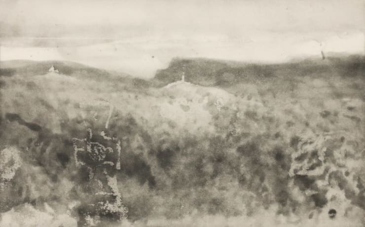 Norman Ackroyd, On Caher Island, 2003