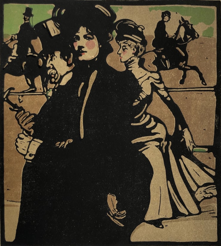 William Nicholson, Lady (Rotten Row), 1898