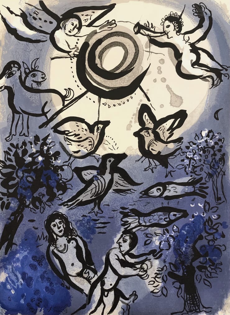 Marc Chagall Creation, 1960