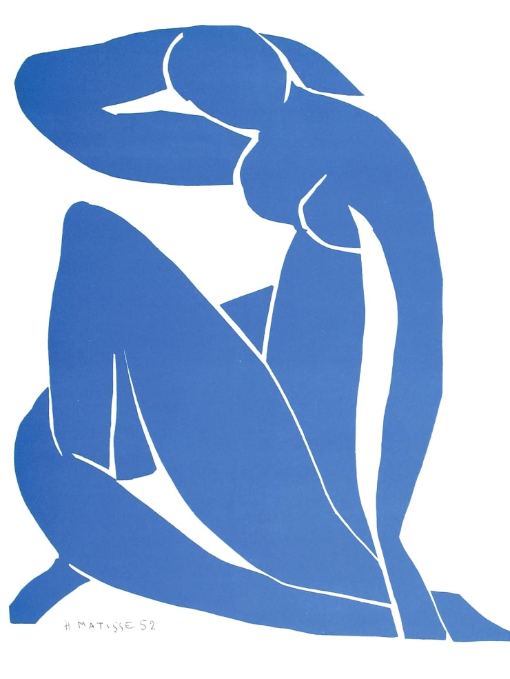 Henri Matisse, Nu Bleu XII , 1954