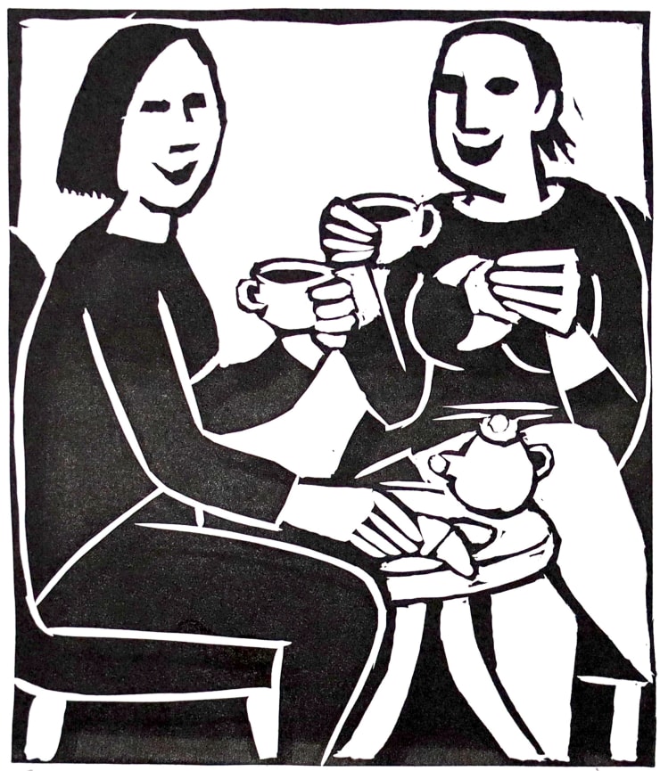 Anita Klein Studio Sale, Meeting Jane for Breakfast (TP), 2022