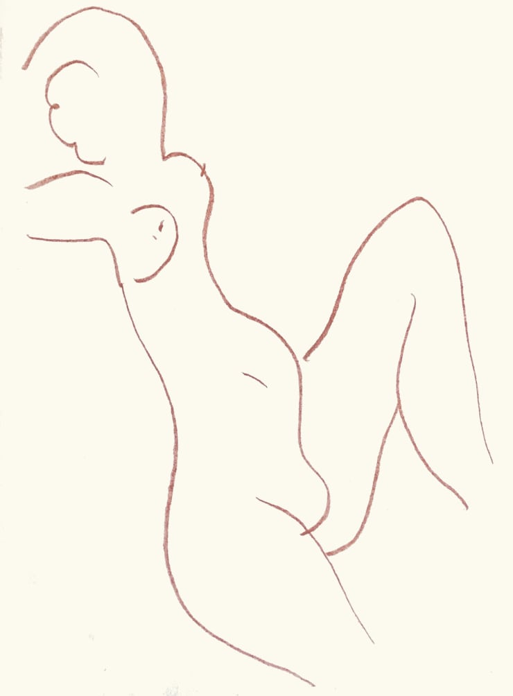 Henri Matisse Plate 103. Florilège des Amours de Ronsard, 1948