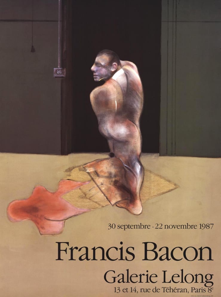 Francis Bacon, Galerie Lelong Exhibition Poster, 1987