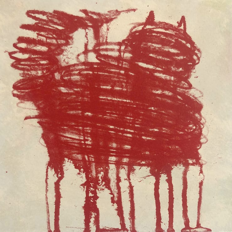Mychael Barratt, Cy Twombly's Cat, 2022