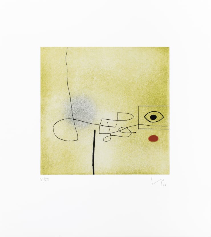 Victor Pasmore Images on the Wall Print G (version A), 1991-92