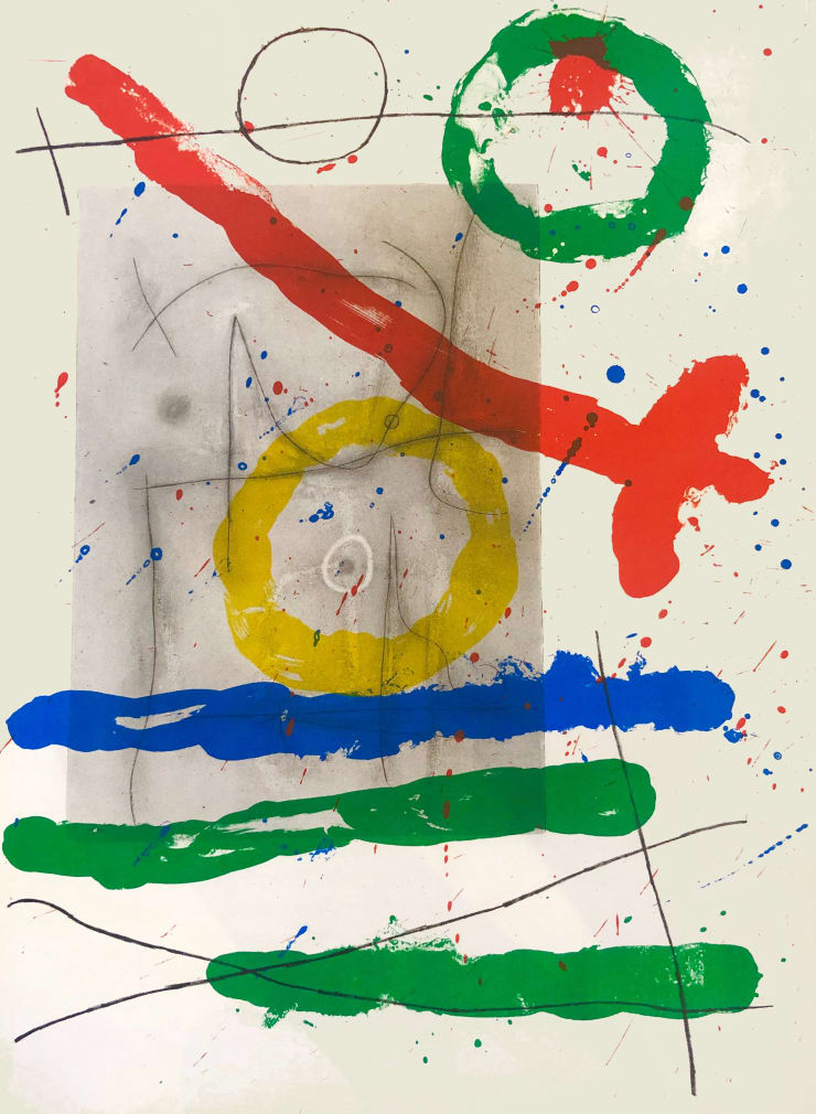 Joan Miró From ‘Derrière le Miroir - Joan Miró: Cartons’ , 1965