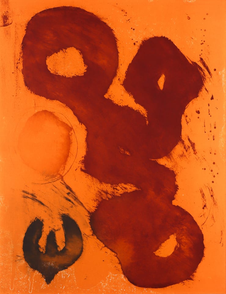 John Hoyland, Sun Animal (The Italian Etchings), 1989