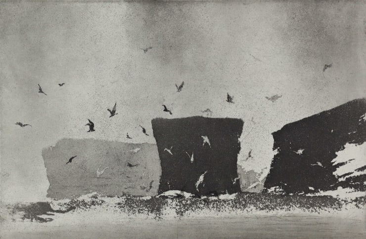 Norman Ackroyd, The Anvil-ness, 2018