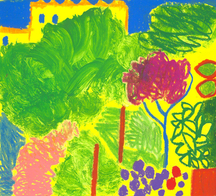Nigel Swift Italian Garden in April IV, 2025