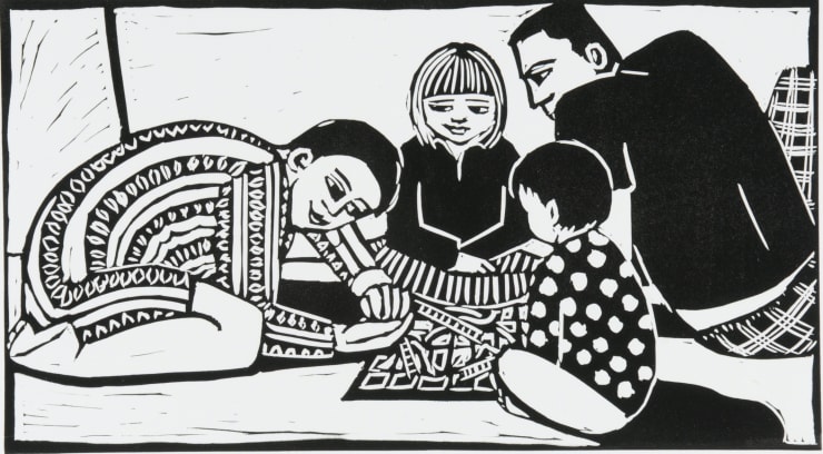 Anita Klein, Snakes and Ladders, 2020