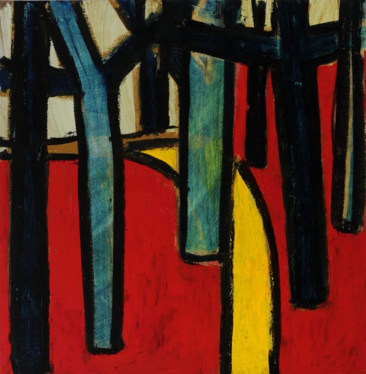 Nigel Swift Yellow Path 5, 2024 Unframed