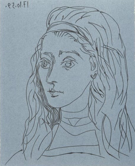 Pablo Picasso Jacqueline, 1962