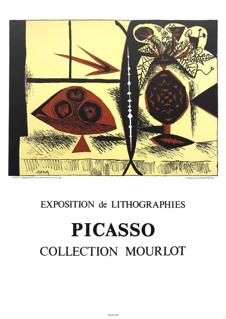 Pablo Picasso, ‘Exposition de Lithographies’ Picasso Poster , 1988